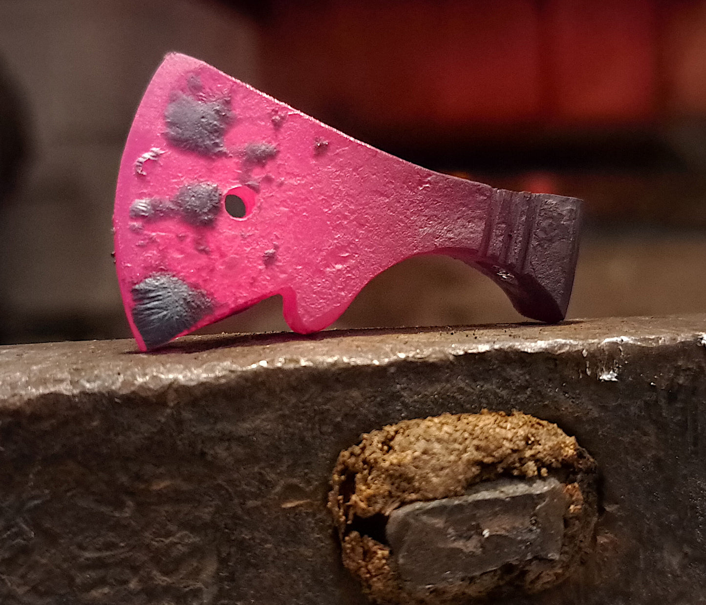 Medieval hand-forged neck, E