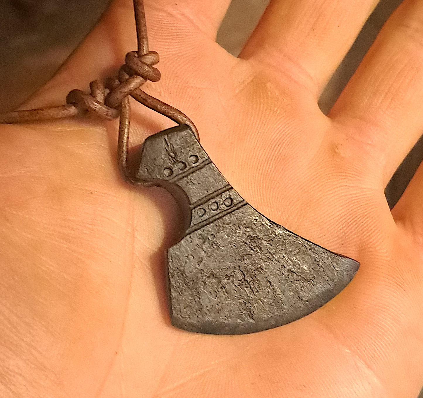 Medieval hand-forged neck, C