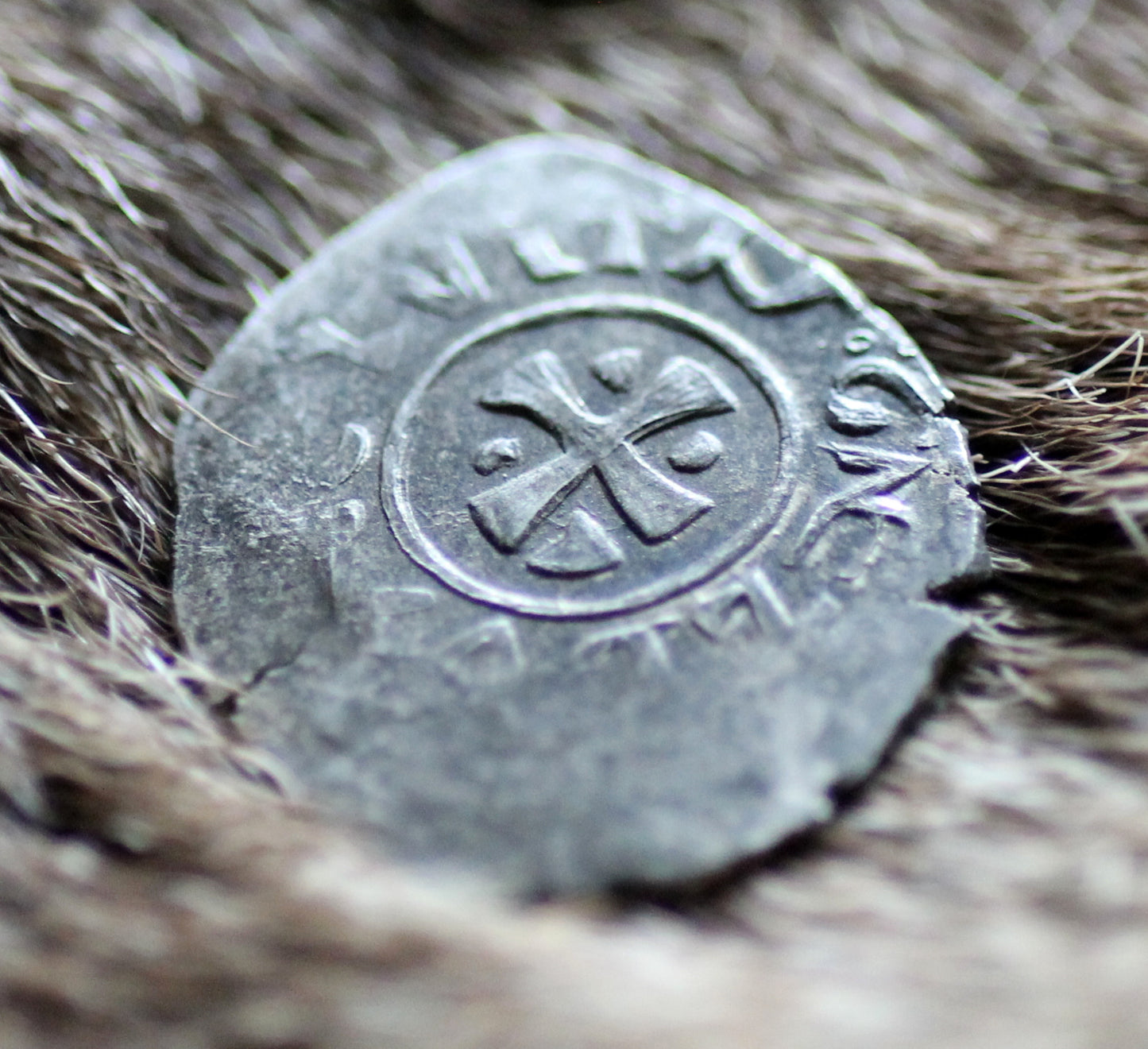 Raw Silver Medieval Coin – Denar 🪙