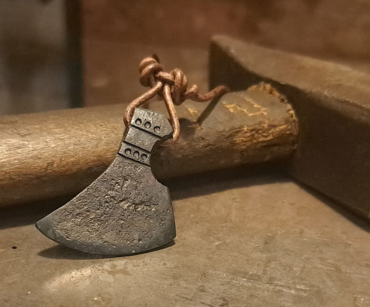 Medieval hand-forged neck, C