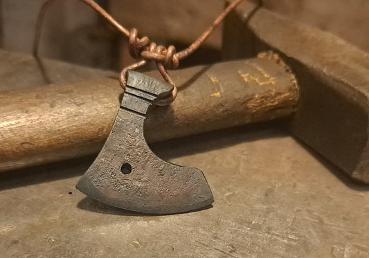 Medieval hand-forged neck, D