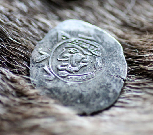 Raw Silver Medieval Coin – Denar 🪙