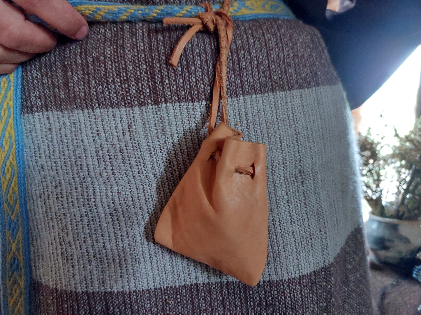 Sak ze skóry naturalnej